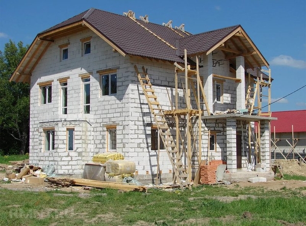 Стоительство домов из блоков под ключ в Солигорске и р-не 2