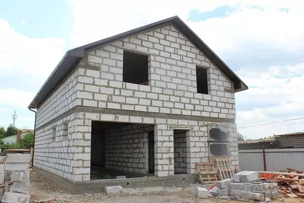 Стоительство домов из блоков под ключ в Солигорске и р-не 5